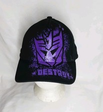 Transformers Decepticons Destroy Fitted Cap OSFM - NEW - C2