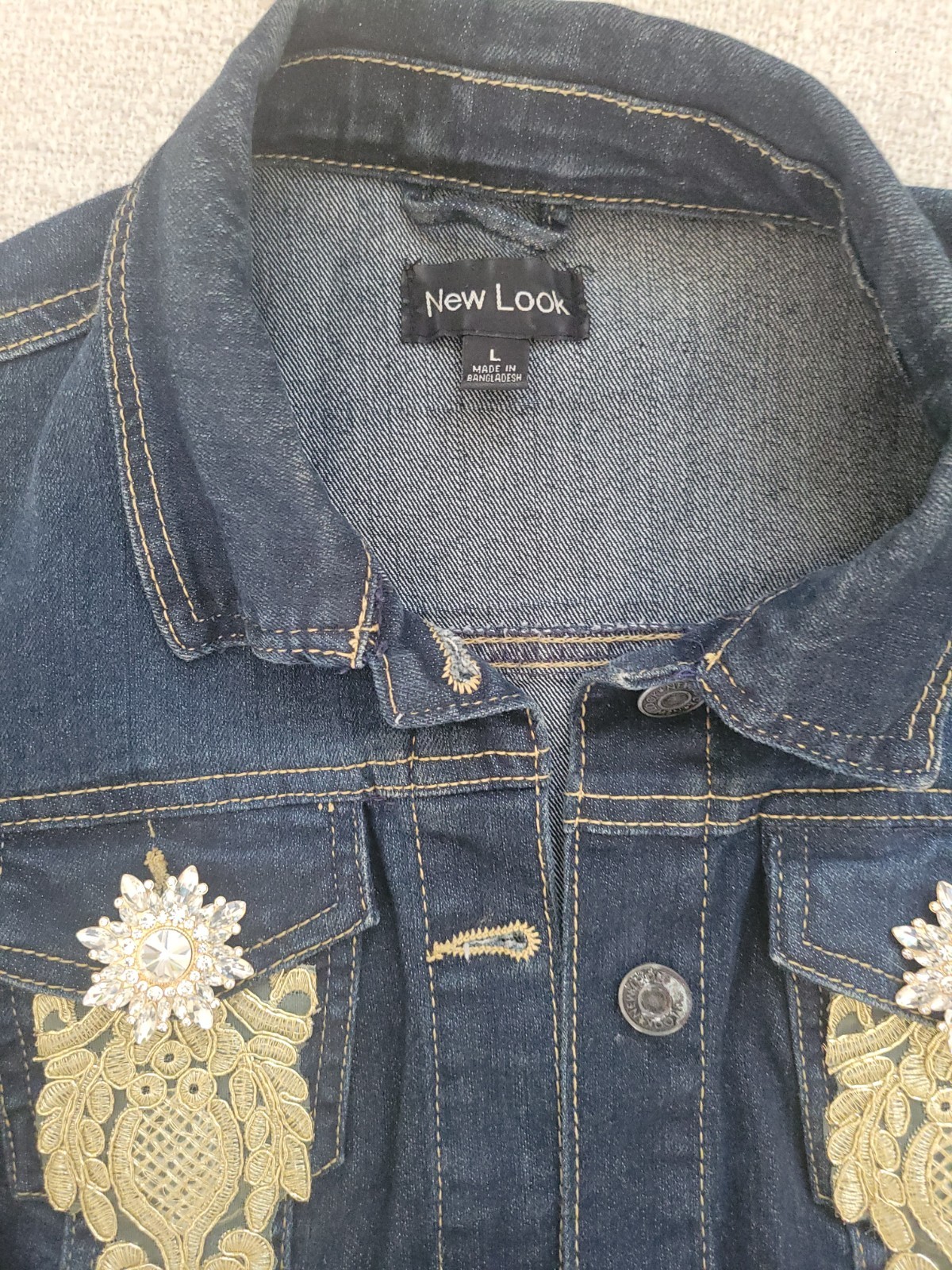 Upcycled Bling Jacket - image 4