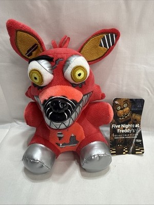 Funko Five Nights At Freddy's Plush Nightmare Foxy Red Fox 8'' Pirate 2017 NWT