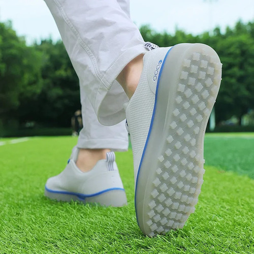 Men's Professional Golf Spikeless Shoes Outdoor Walking Footwears for Golfers - Picture 12 of 26