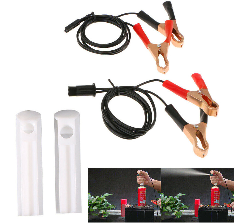 Car Vehicles Fuel Injector Flush Cleaner Adapter Kit Universal Cleaning Tool USA
