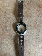 Cadola Quartz Analog Mens 44mm Cushion Silver...