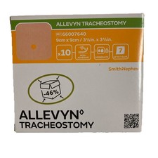 Allevyn Tracheostomia Medicazione Schiuma Non Adesiva 3,5" x 3,5" 66007640 Lx 10 2028