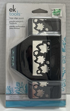 EK Tools Large Edger Punch Scrapbooking Border Art Falling Leaves Acorn Leaf NEW