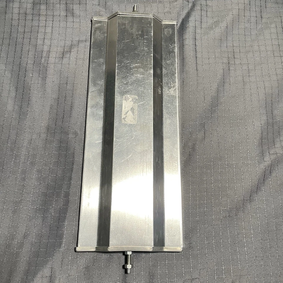 Espejo retrovisor de aluminio de 16" x 6” de la costa oeste con vidrio convexo para semirremolque de alta resistencia Foto 4 de 4