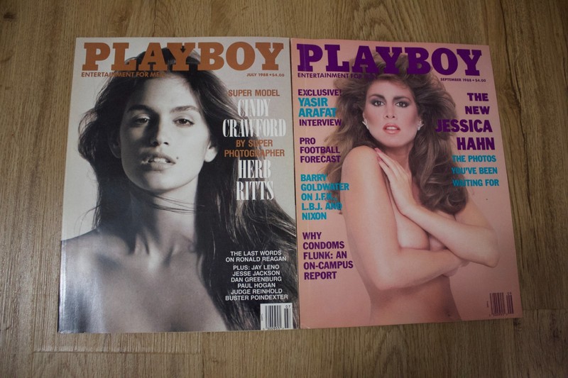 Vintage Playboy Magazine Lot July 1988 & Step 1988