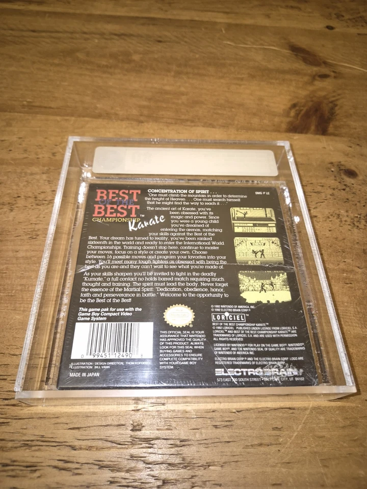 Best Of The Best Championship Karate Nintendo Gameboy USA New/Sealed VGA NM 80 - Image 4 of 4