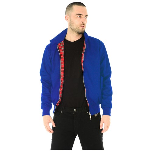 VINTAGE HARRINGTON JACKET MENS CLASSIC RETRO SCOOTER 1970'S BOMBER MOD COAT TOP - Picture 31 of 32