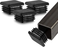 Prescott Plastics 3/4” (19.05Mm) Outer Perimeter Ribbed Plastic Hole Plugs, Squa