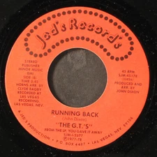 G.T.'S: running back JED'S 7" Single 45 RPM