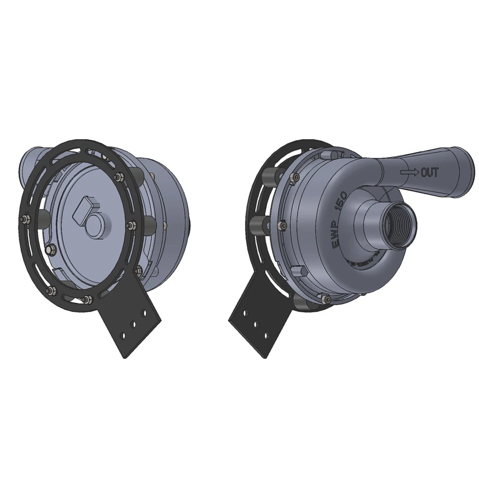 Electric Water Pump (EWP) Mounting Plate Kit (Part #8710) (Davies Craig) - Image 2 of 4