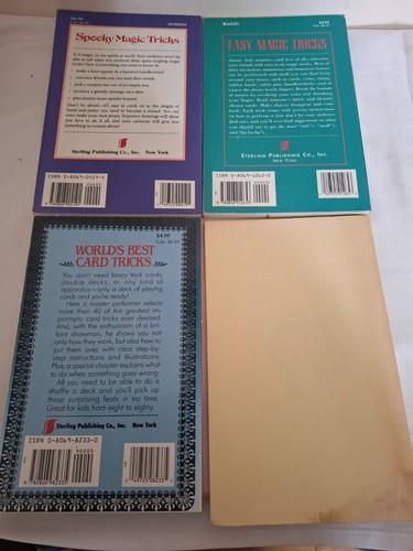 Four Magic Books Card Tricks - Picture 2 of 2