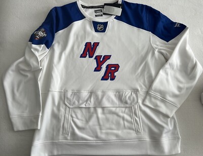 NY RANGERS STADIUM SERIES SWEATSHIRT CREW 2XL HOCKEY 2024 AUTHENTIC PRO FANATICS