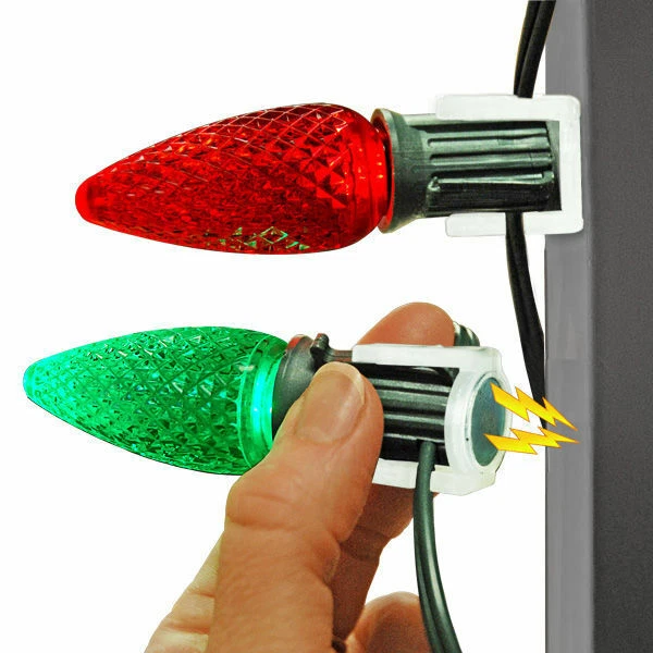 Magnetic outdoor christmas lights deals