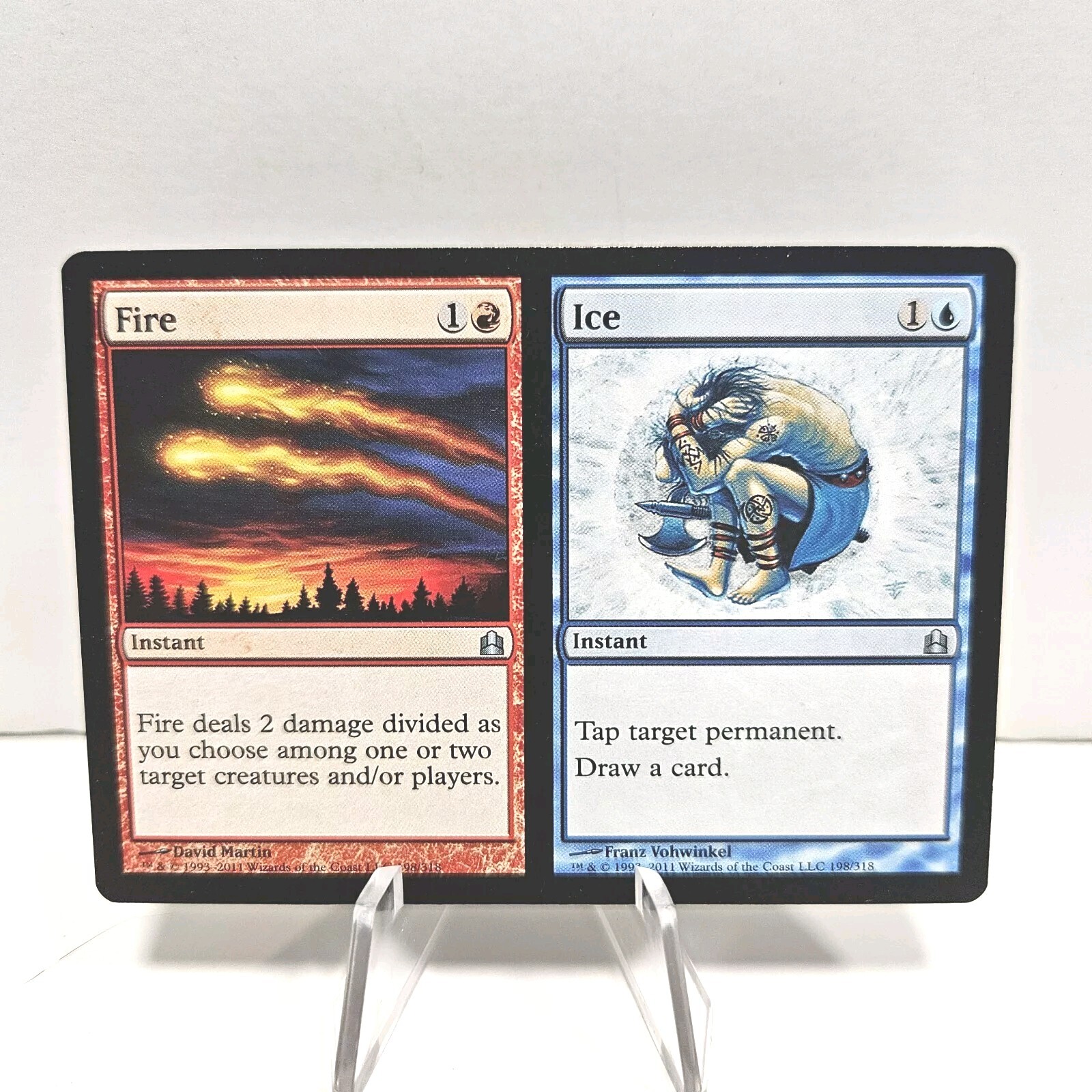 MTG Fire   Ice Commander 2011 198/318 Regular Uncommon