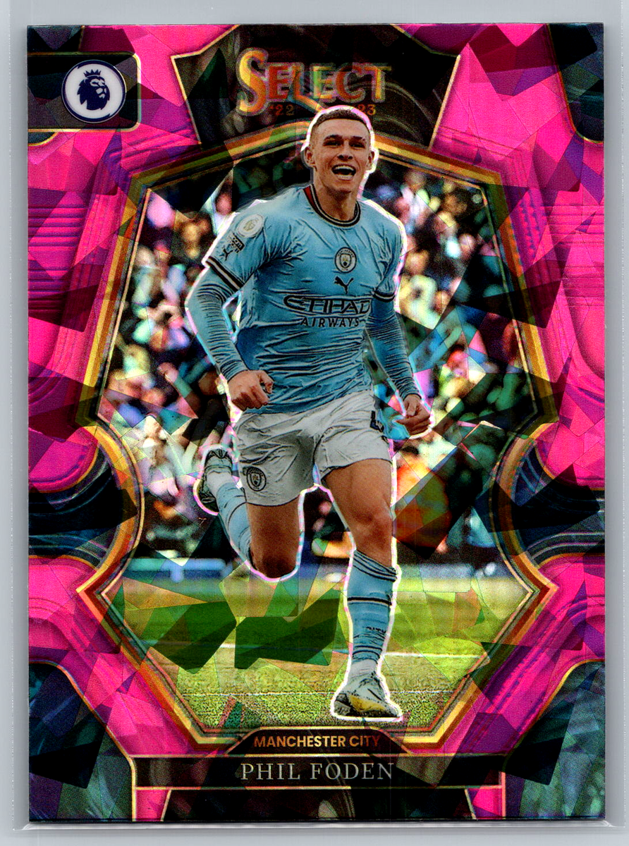 Phil Foden 2022-23 Panini Select Premier League Pink Ice #116