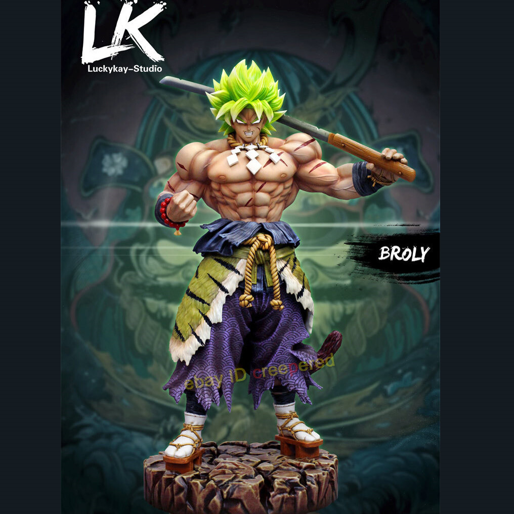 ①サムライ　ブロリー LK Studio Dragon Ball Samurai Broly 1/6 Resin Figure Samurai Model