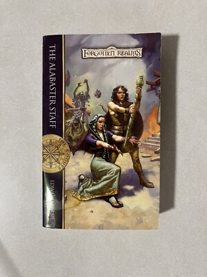 The Alabaster Staff Forgotten Realms Rogues Book 1 PB Edward Bolme VG!  Pics