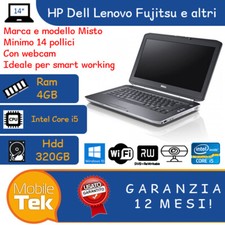 PC RICONDIZIONATO RIGENERATO NOTEBOOK PORTATILE OTTIMO INTEL CORE I5 WINDOWS 10
