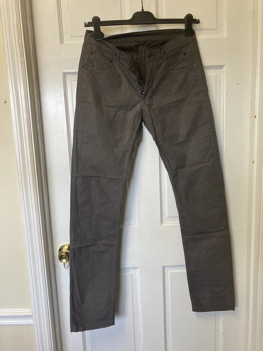 rick owens button pants