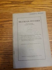 1948 GEOLOGY OF THE DICKSBURG INDIANA DEPT GEOLOGY  RARE BOOKLET MAP IU HISTORY 
