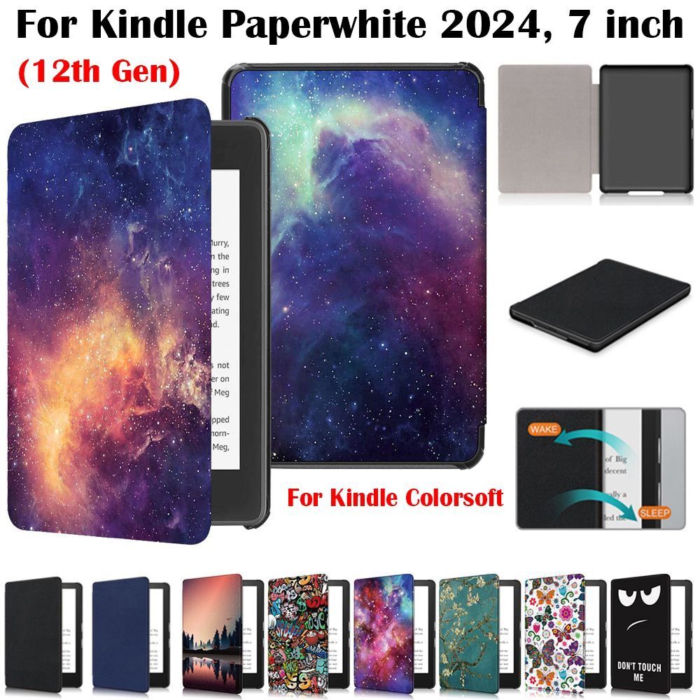 Kindle Paperwhite 2024 7-Inch 12th Gen SA568B eReader Protective Cover-image