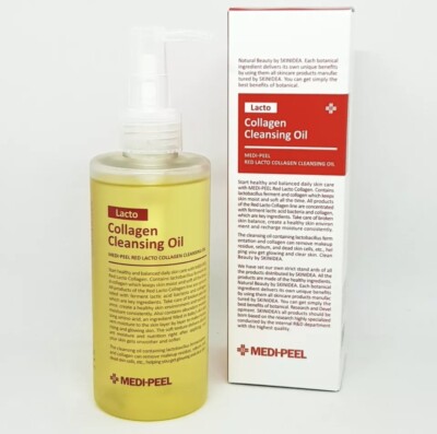 MEDI PEEL Red Lacto Collagen Cleansing Oil 200ml Moisture Clear Skin K-Beauty