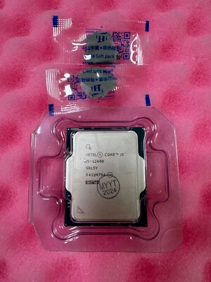 NEW Intel Core i5-12400 Desktop CPU Processor 2.5Ghz TURBO 4.40Ghz