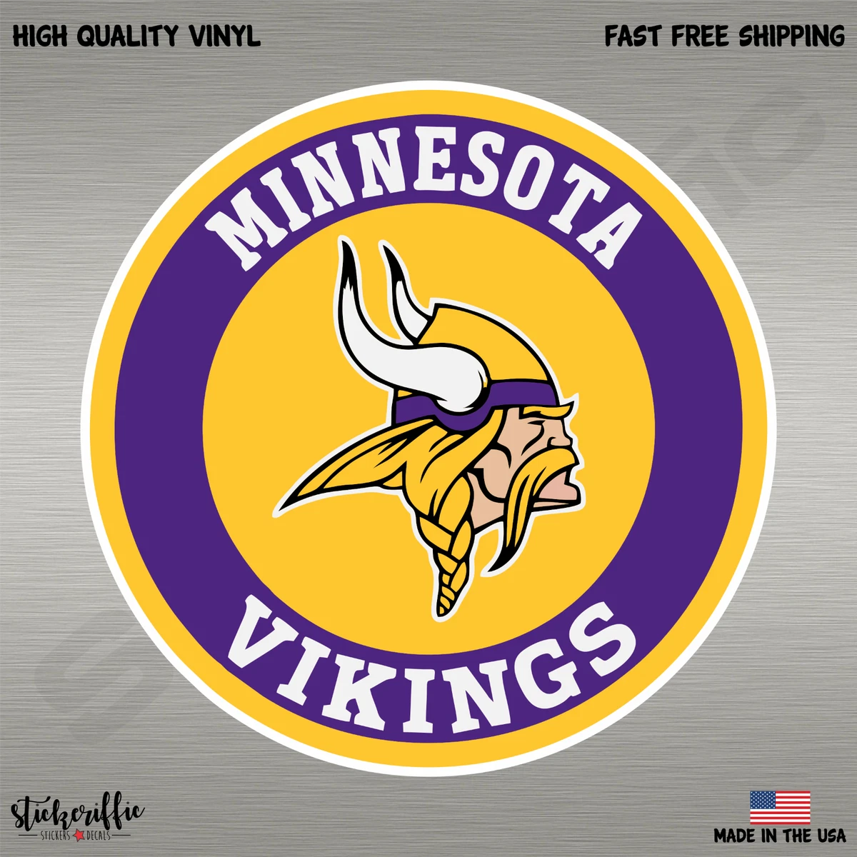 Vikings Football Emblem