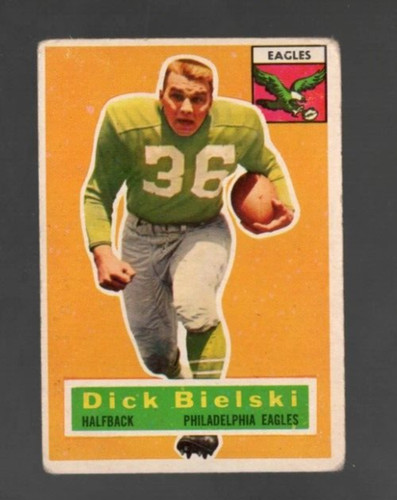 Dick Bielski #76 1956 Topps card