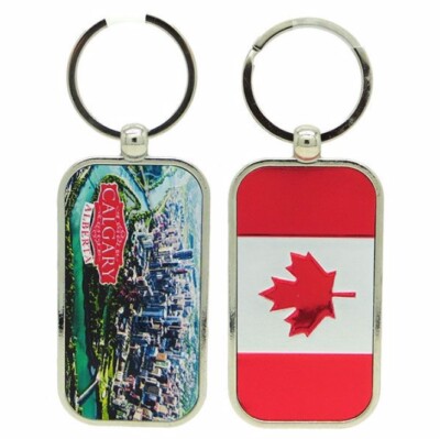 Calgary Canada Schlüsselanhänger keychain Kanada Souvenir Neu (401)