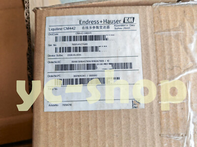 NEW E+H CM442-AAM2A2F060A+AK CM442-5960/0 Multi-Parameter Transmitter Fast Shipp
