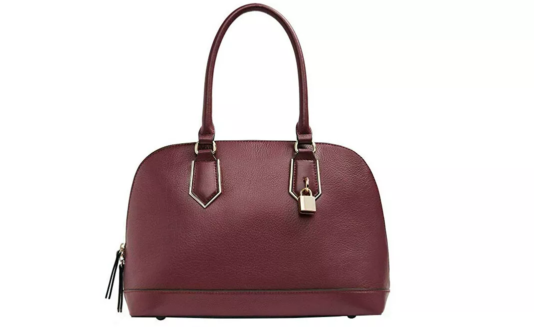 Hilary Radley Faye Satchel Red Purse eBay