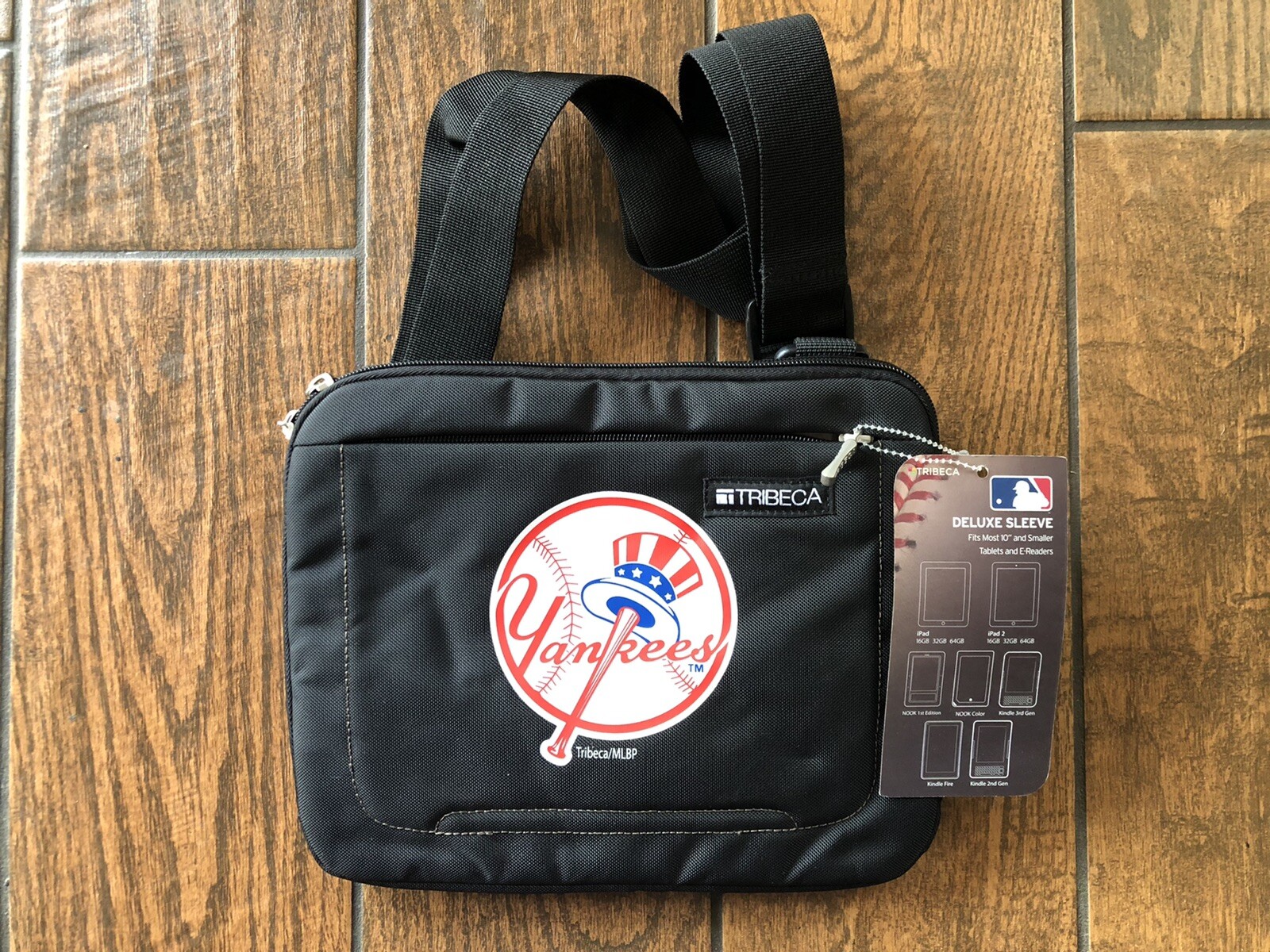 NWT New York Yankees Tablet E-Reader Case Zippered Storage MLB Baseball-image