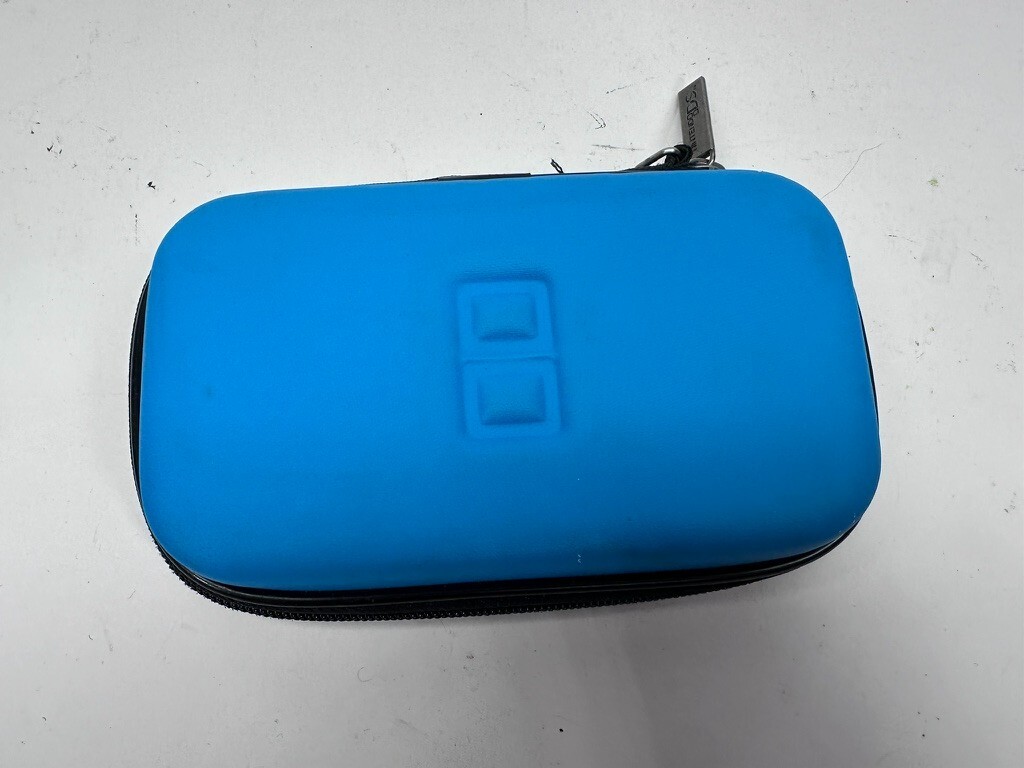 Blue Nintendo DS Console System Padded Travel Carrying Case
