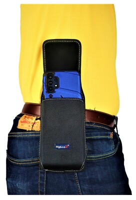 Mgbca Nylon Phone Holster Pouch For Galaxy A15/ A14/ A13,Rugged Belt Clip Holder