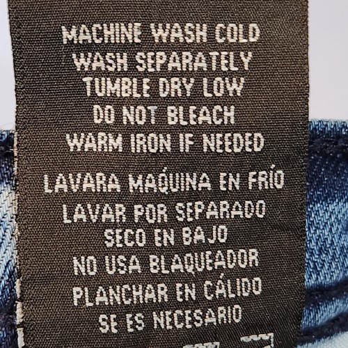 Trestles Supply Co Boys Not Adjustable Waist Medium Acid Wash Jeans Size 5 - Picture 8 of 8