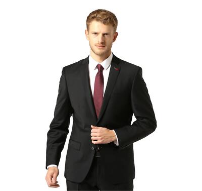 ROY ROBSON men's slim fit stretch jacket 05038 color black