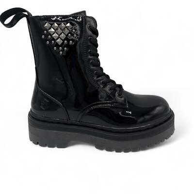 Lumberjack Women's Shoes SWC1501 Elyse Ankle Boot Black