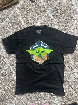Star Wars Men's The Mandalorian Grogu Snack Time