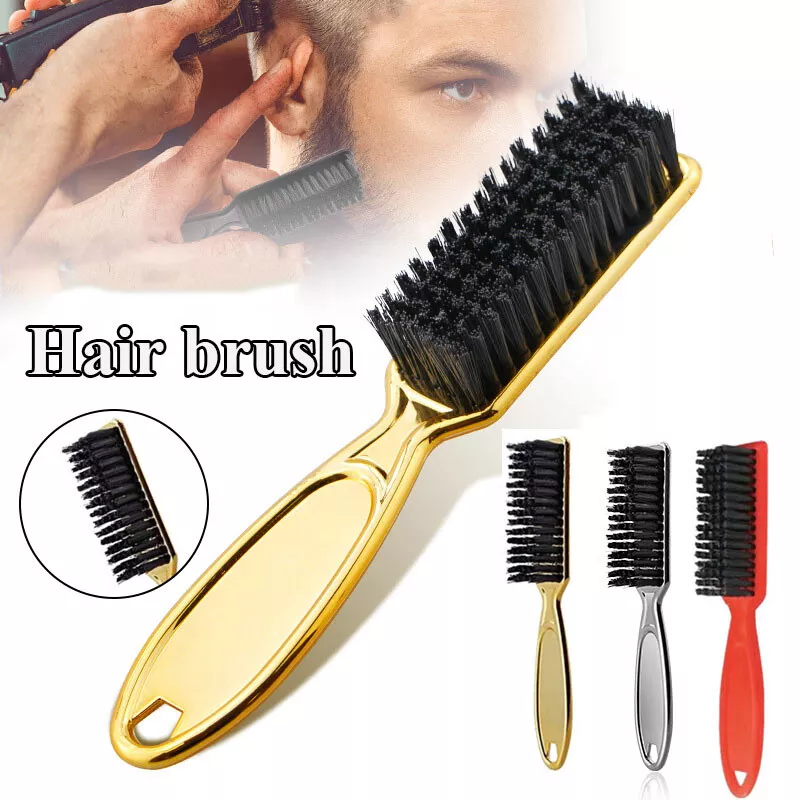 Beard Brush Barber Men Hair Comb Barber Tool Scissors Fade Brush