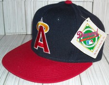 NEW WITH TAGS MADE IN THE USA CALFORINA ANGELS 6 5/8 BASEBALL ADULT HAT CAP WOOL