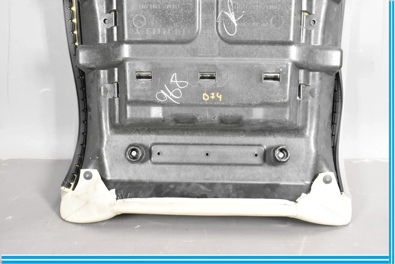 03-06 Bentley Continental Coupe Rear Left or Right Lower Bottom Seat Cushion OEM