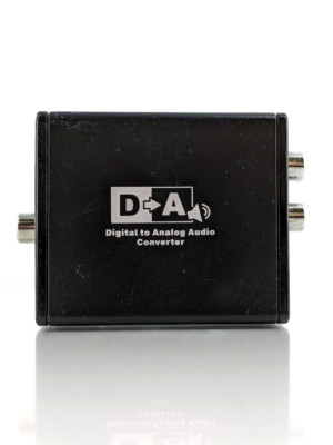 Micro Connectors Digital to Analog Audio Converter Optical/Coaxial to RCA for TV