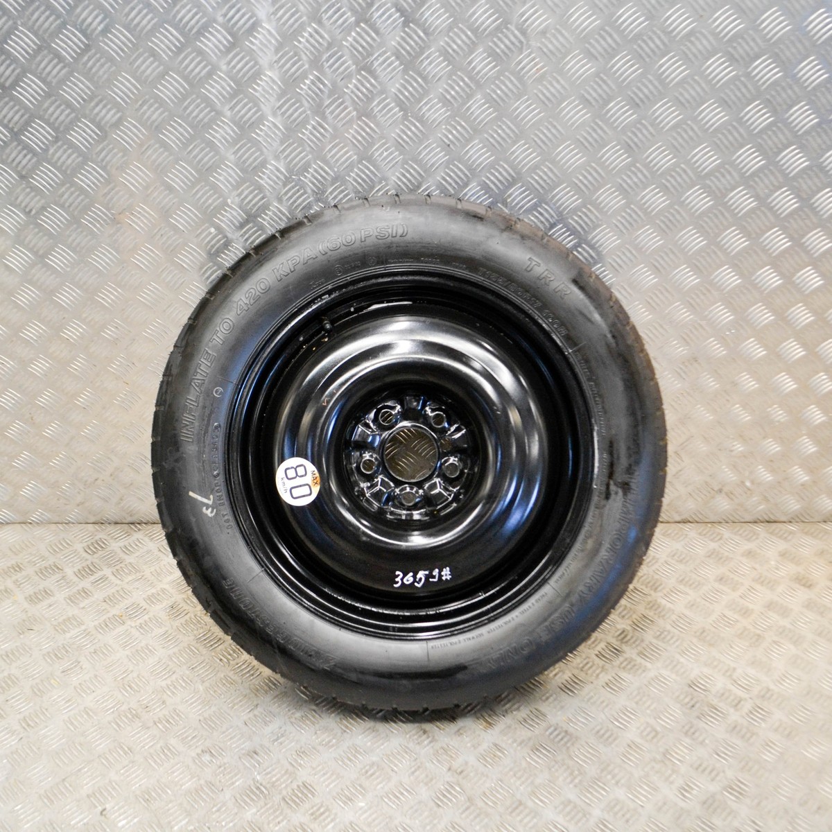 NISSAN 350 Z Coupe Z33 Spare Wheel 40300-05U70 17x4T 155/80
