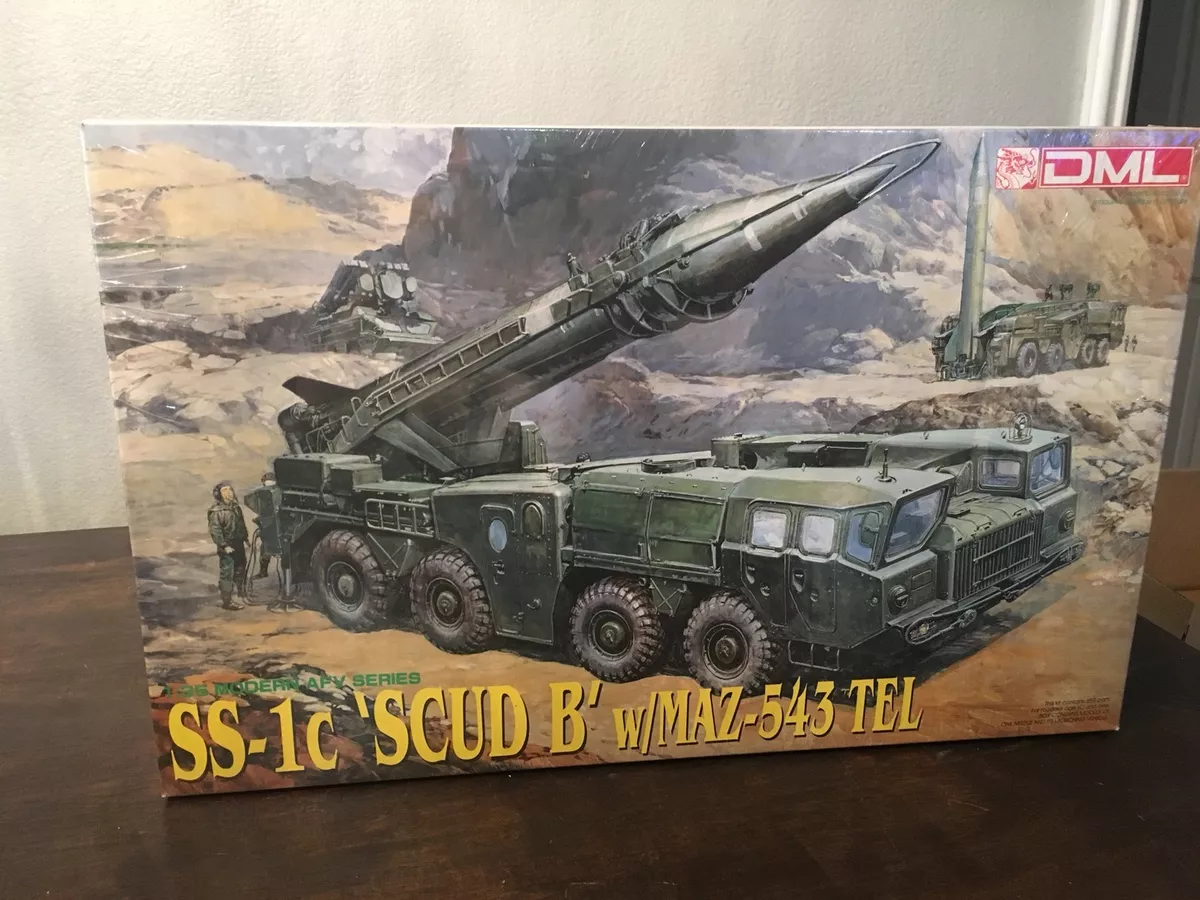DML 1:35 Modern AFV Series SS-1C 'SCUD B' w/MAZ-543 TEL