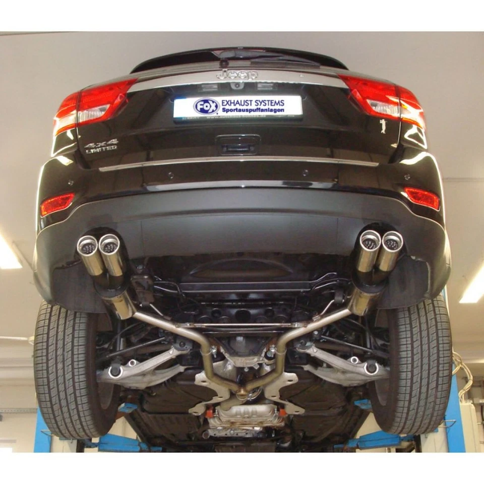 FOX Sportauspuff Jeep Grand Cherokee WK 3,6l 210kW - 2x80 Typ 17 rechts/links - Bild 2 von 4