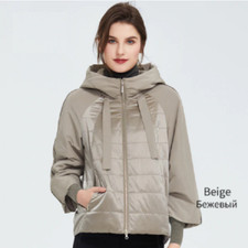 Spring coat women Outwear trend Jacket Short Parkas casual Thin Cotton female