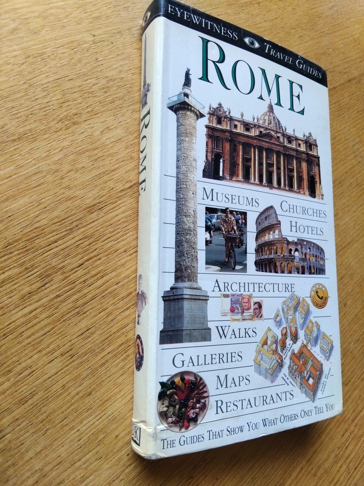 DK Eyewitness Travel Guide Rome by DK (Paperback, 1993) 9780751300086