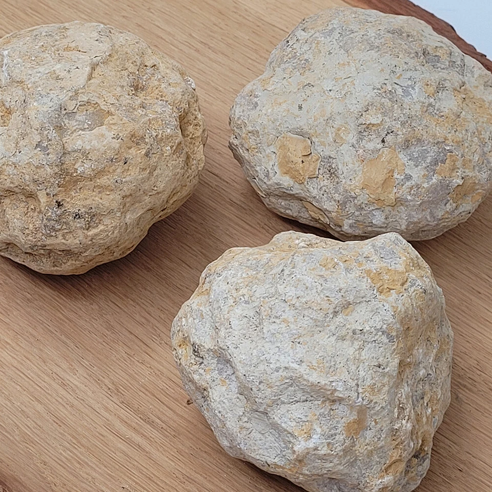 Quarzgeode geschlossen (Durchmesser ca. 8cm) zum selber öffnen, Glücksgeode - Bild 2 von 4